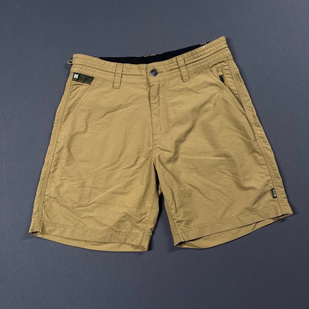Howler Bros Shorts Mens 30 Brown Nylon Chino Horizon Hybrid Hiking Outdoor